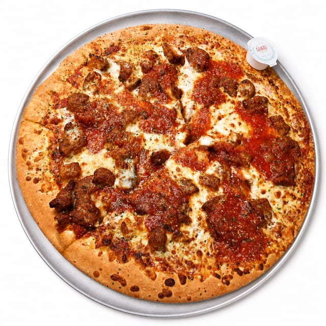 Chicken Parmigiana Pizza.