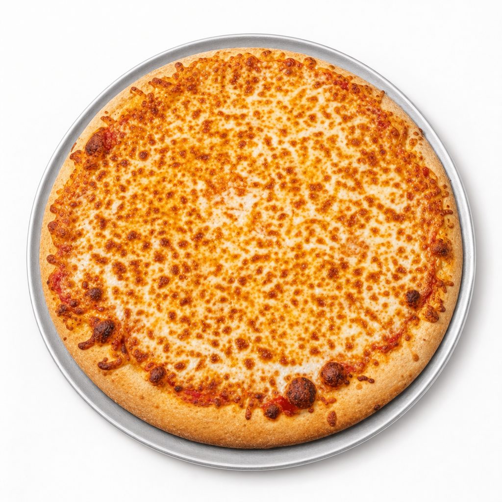 Cheese & Sauce Pizza.