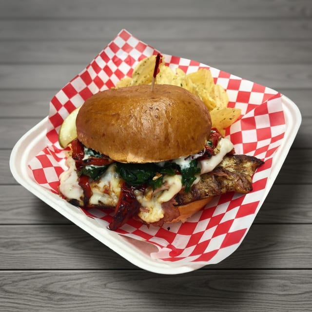 South Philly Chicken Sandwich (Sandwich).