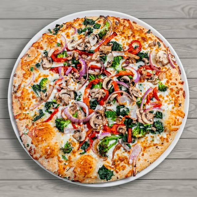 Veg Out Pizza.